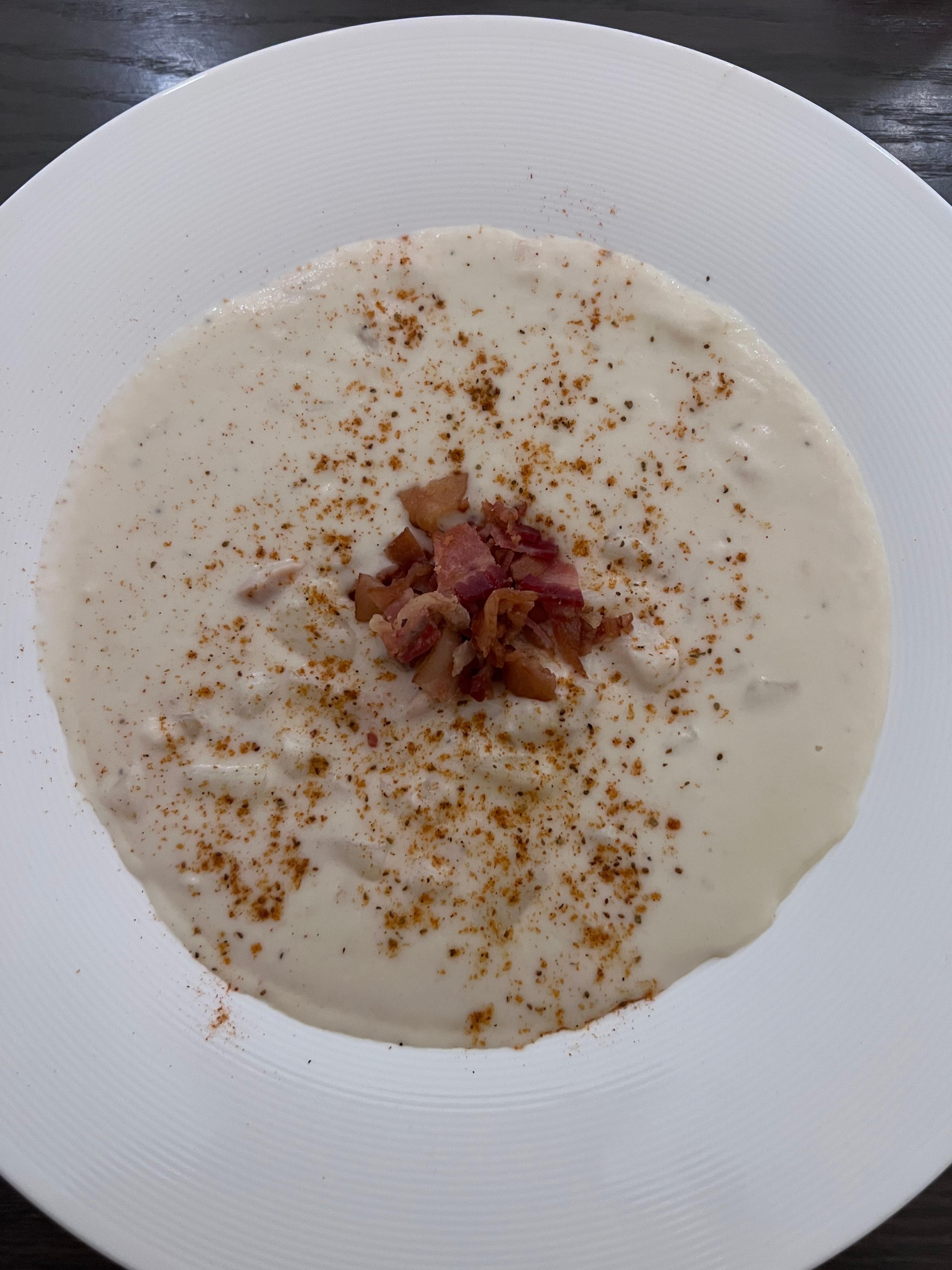 Clam chowder did not disappoint! 