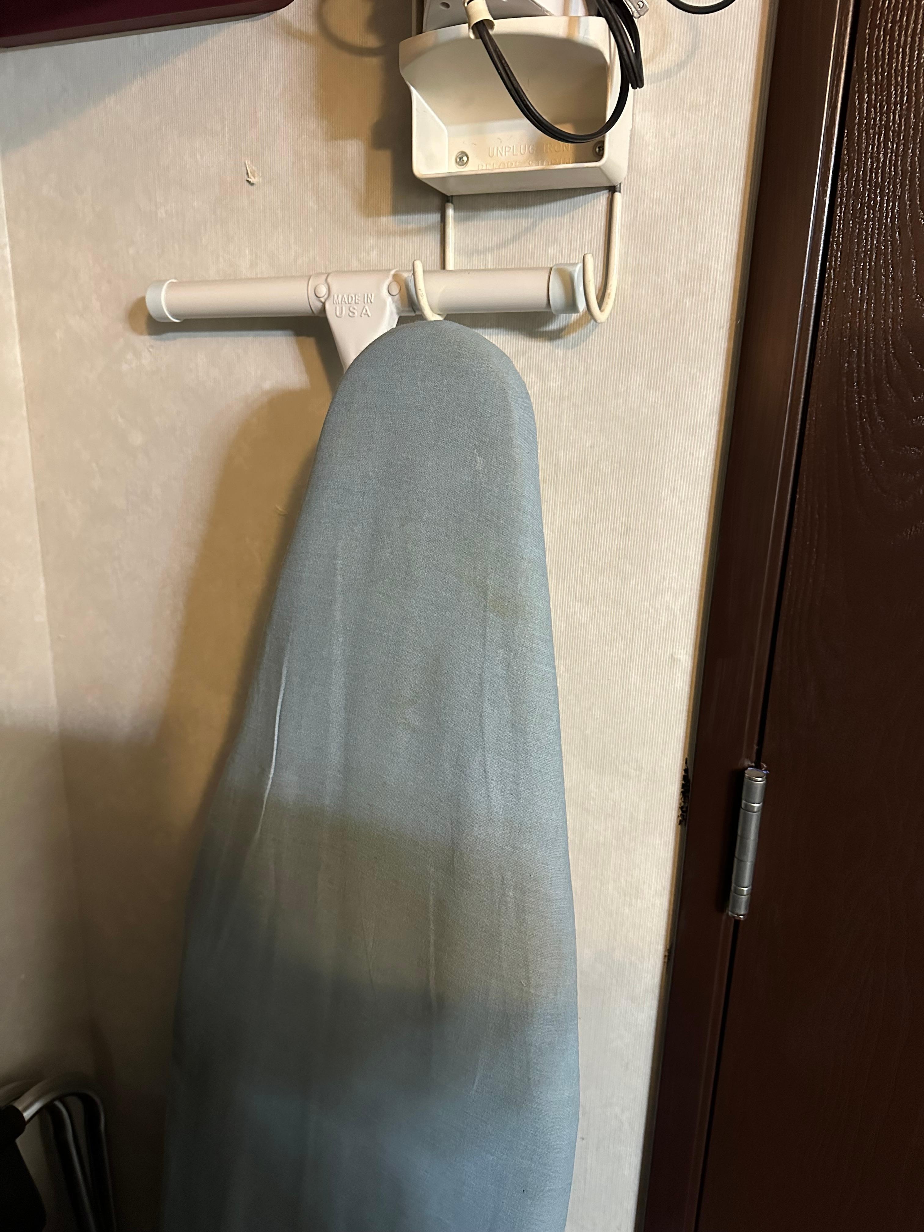 Broken ironing board