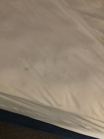 The bed wasn’t mad and the mattress had stains and it smell like urine