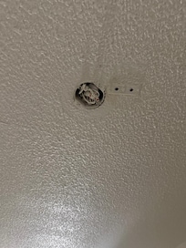 Smoke Detector Removed