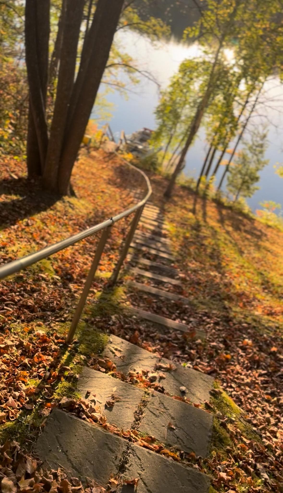 Walk down to the water. Stunning views 