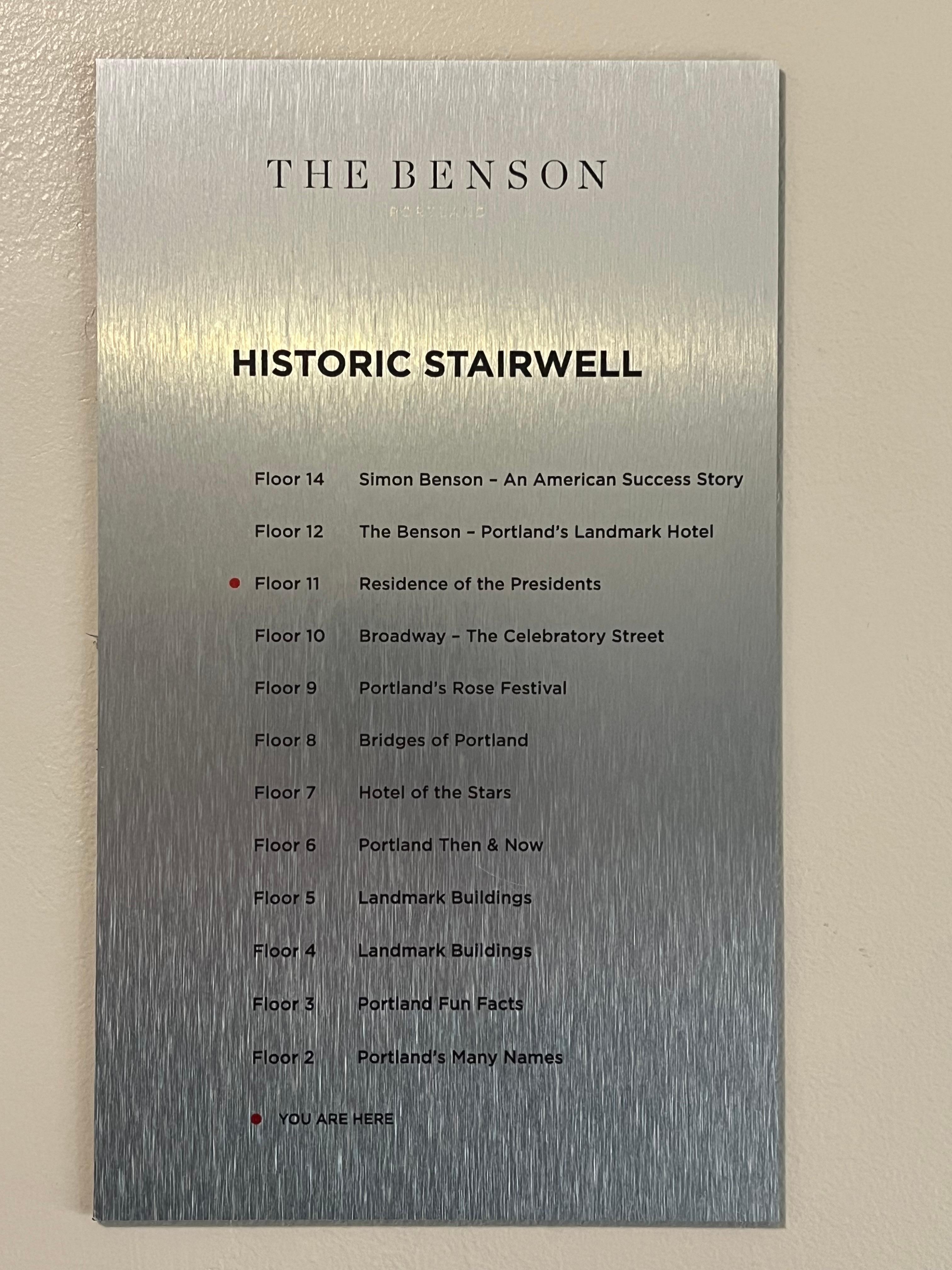 Great use of the stairwell!