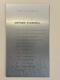 Great use of the stairwell!