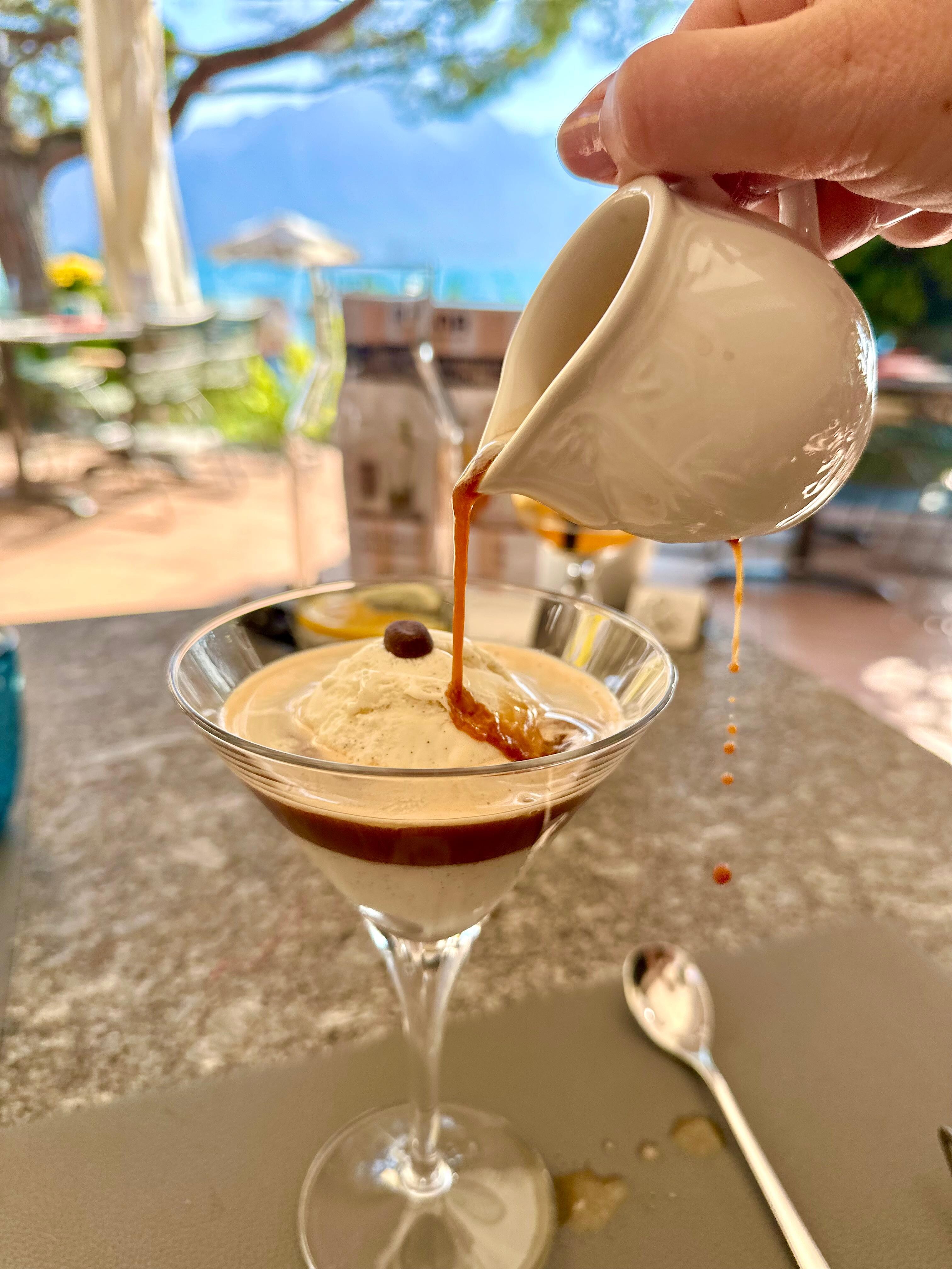 Delightful affogato!