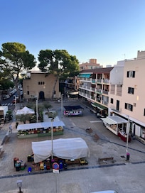 Utsikt fra terrassen