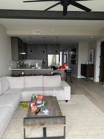 Very roomy and light.