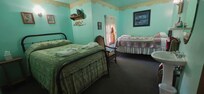 This is the room we had. It was like going to a movie set. These are all pictures of the hotel.