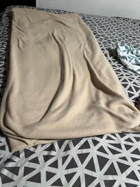 This is the blanket provided…
Don’t get me wrong the staff was helpful and can only work with what they have …corporate do better