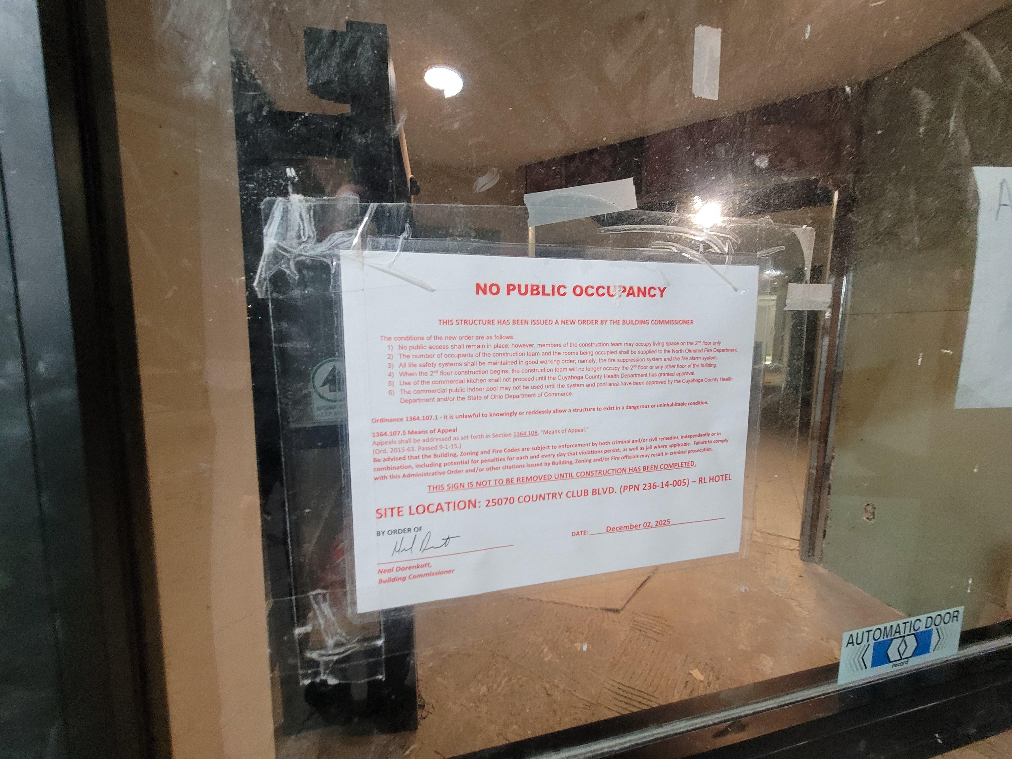 THIS IS THE SONESTA SIMPLY SUITES HOTEL 25070 COUNTRY CLUB BLVD. OLMSTED,OHIO 44070 - IT IS CLOSED DOWN!! MONEY BACK PLEASE!!! $104.87