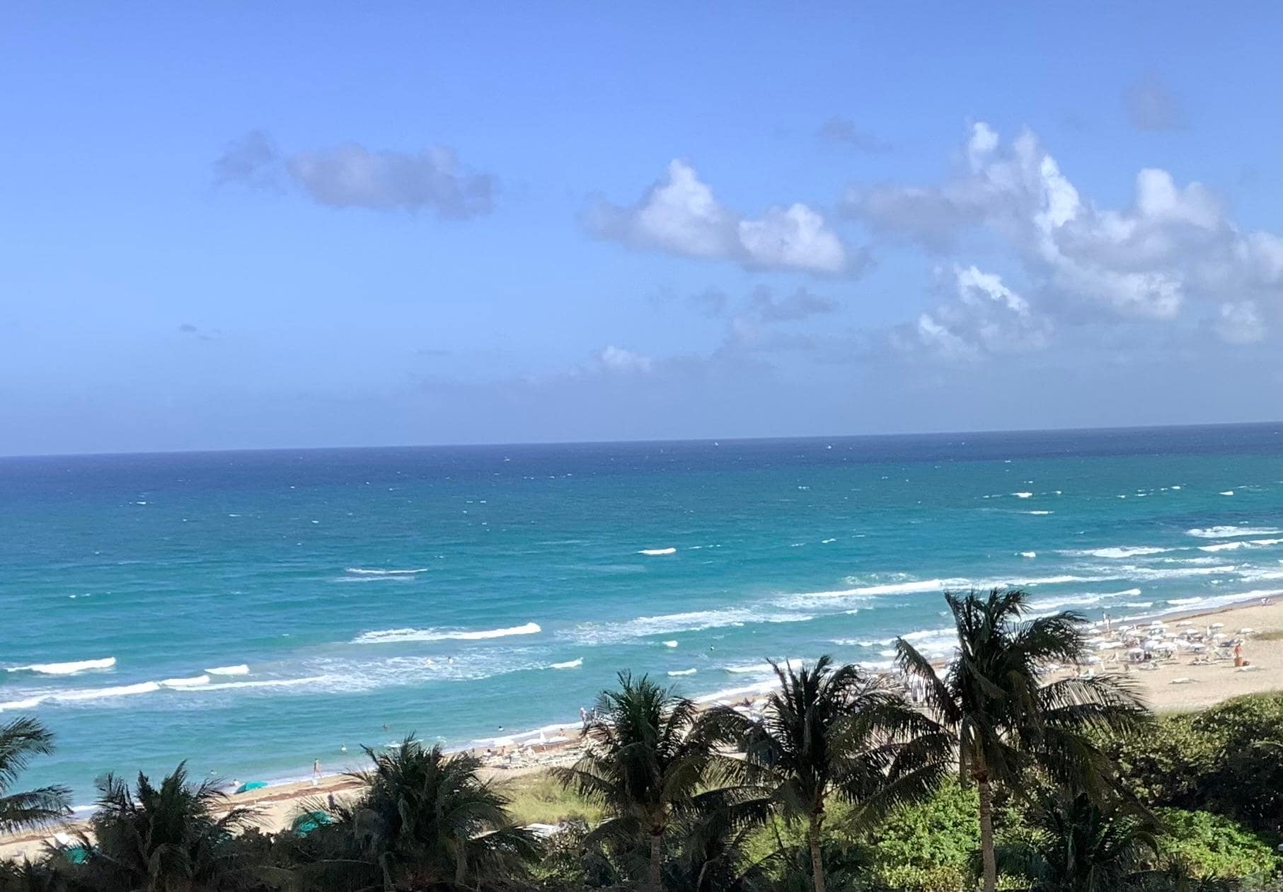 View from the balcony