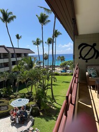 View off of the balcony