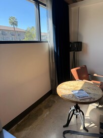 Looks ongoing, floor is damaged from constant water