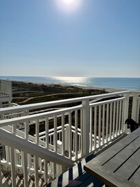 View from top level deck