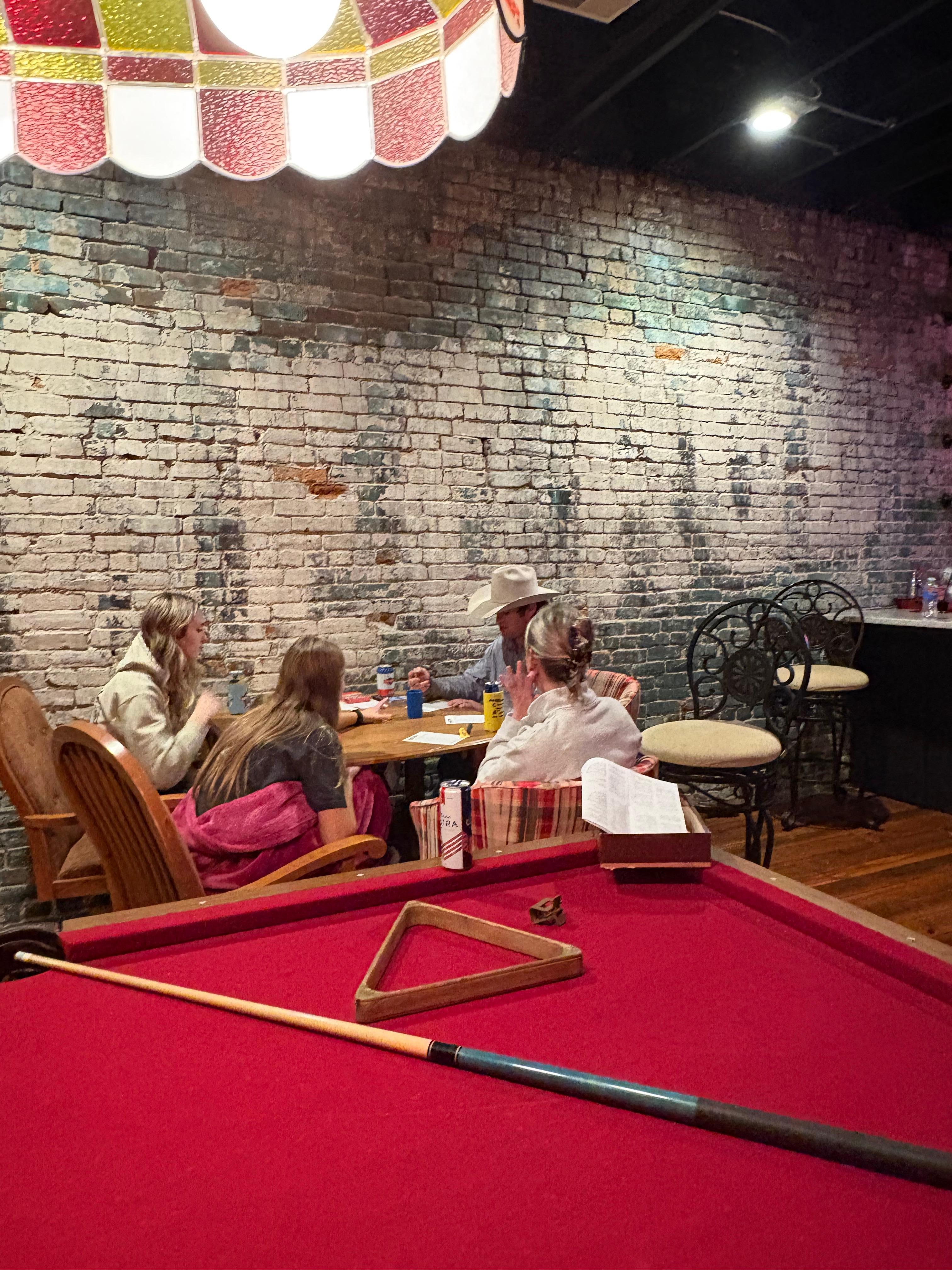 Great space to relax between rodeos 