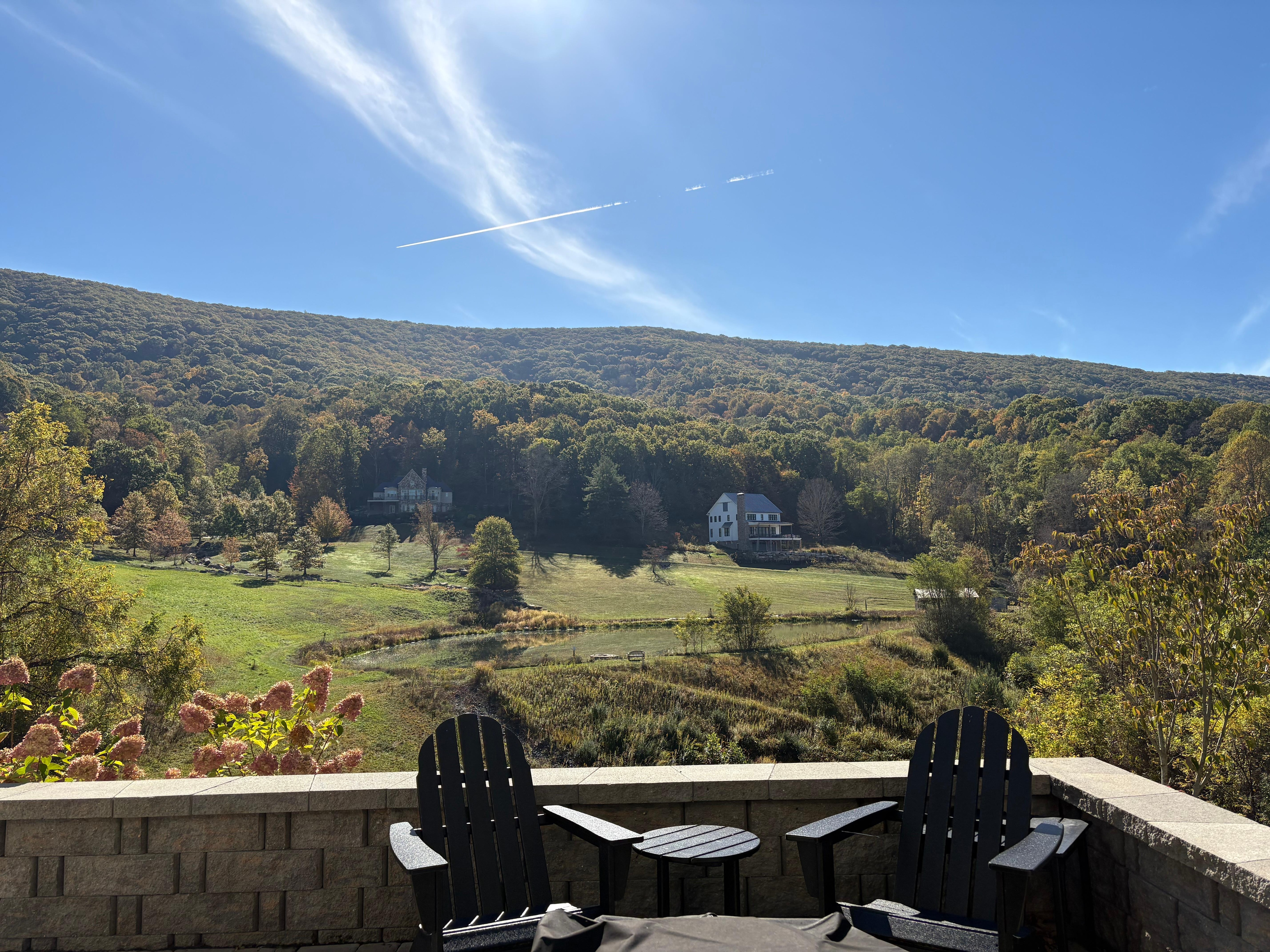 View from back patio