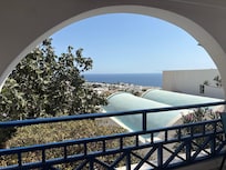 View from our balcony