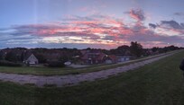 Abendrot über Horumersiel