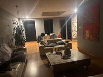 This is the spacious living room, dining and leads to the kitchen