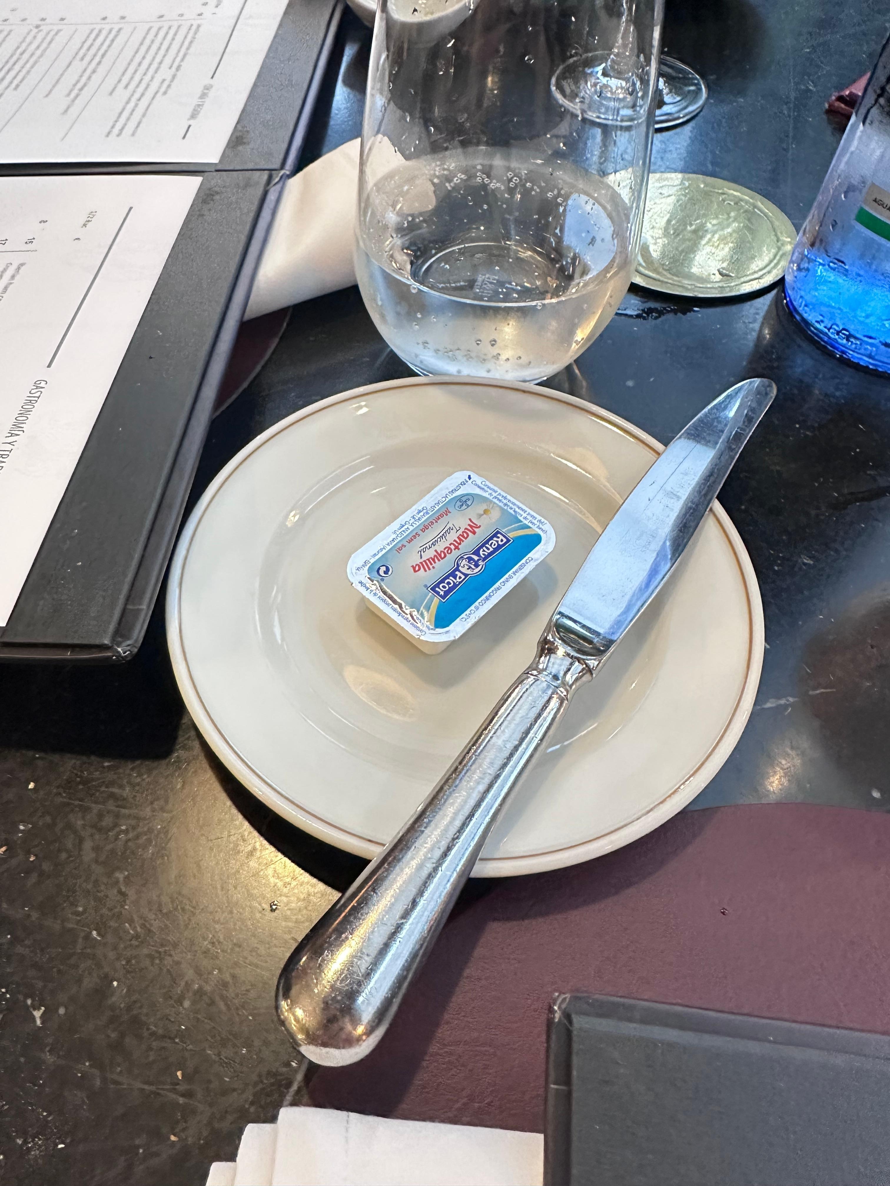 i asked for some butter!