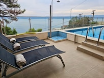 Blick aus der Sitzecke