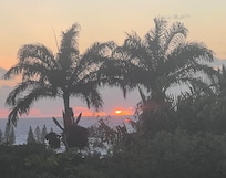 Sunset from the deck.