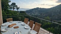 La terrasse et sa vue fantastique