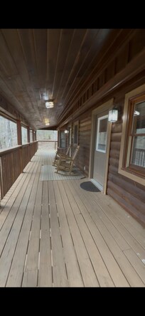 Wrap around porch
