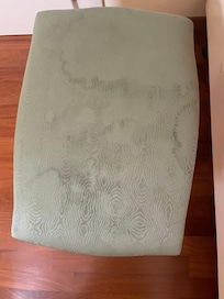 Watermarks on Dirty stool