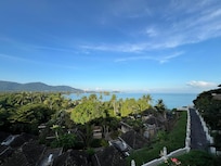 Beautiful view, but old villas