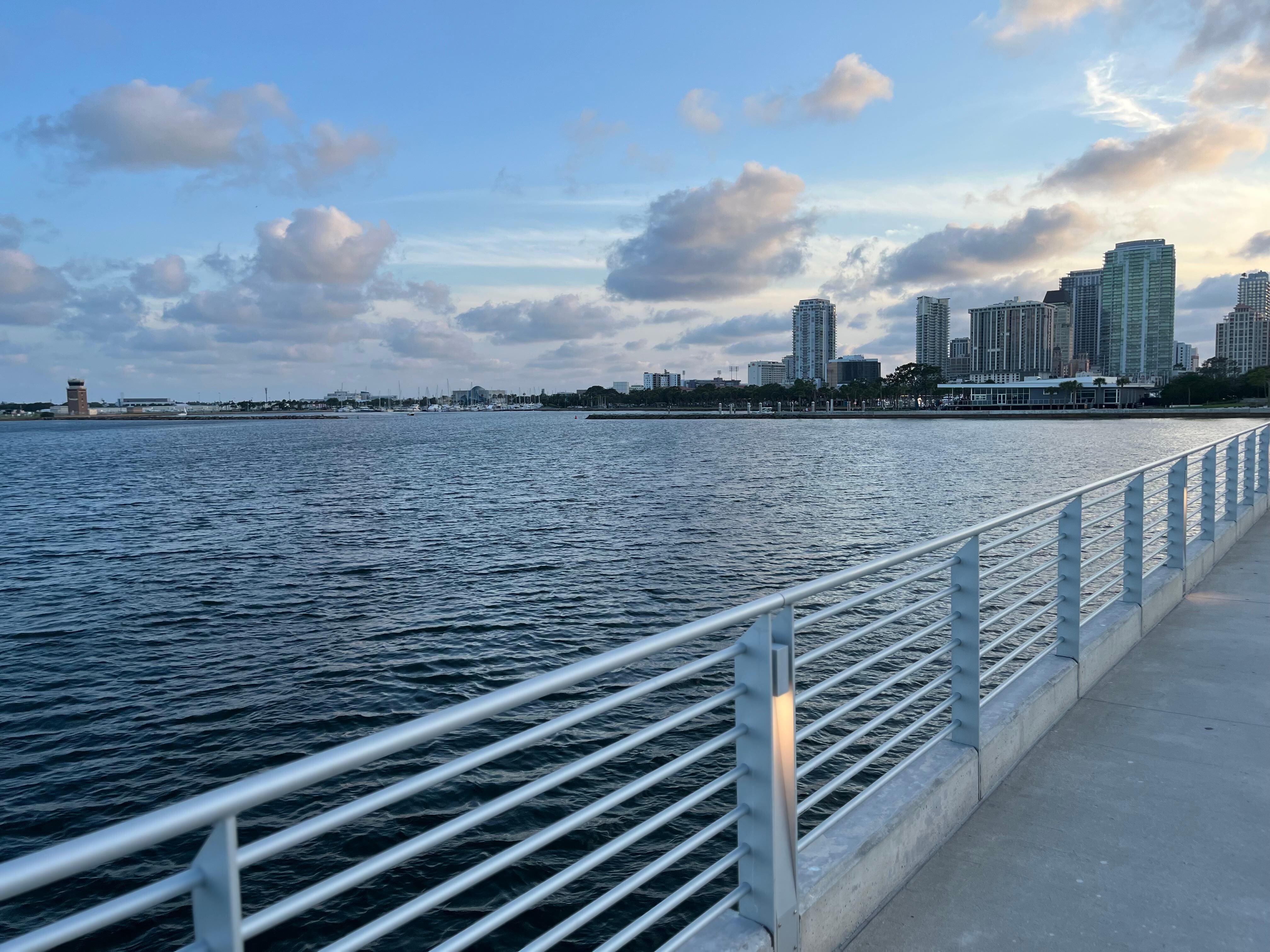 From the pier at Teak Restaurant. Beautiful - make time to visit. 