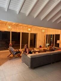 Pre dinner glass of wine.