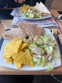 Enjoyed lunch on arrival at the Dolby Hotel