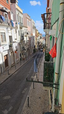 Our street looking out to the river!