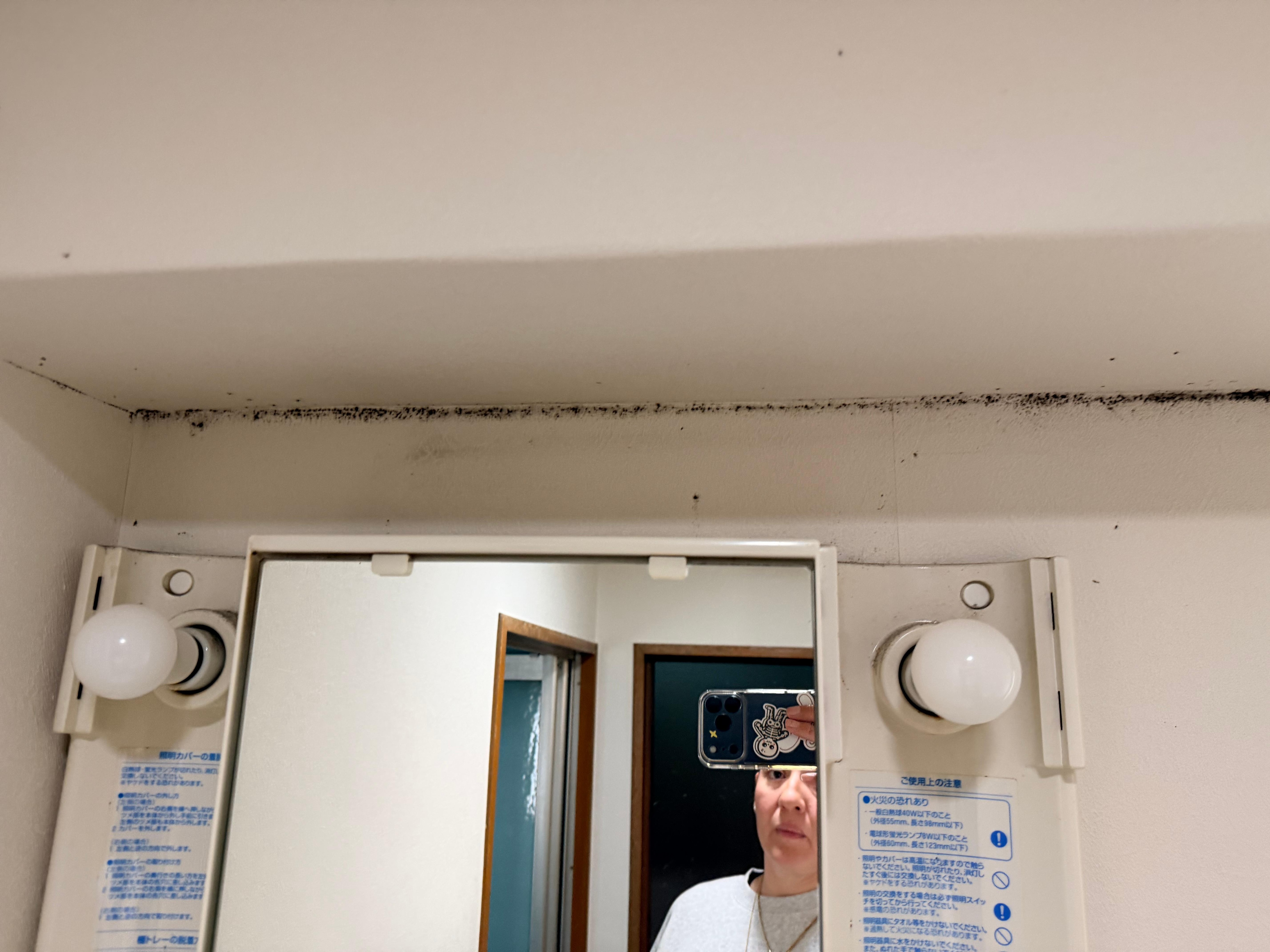 Mold in the bathroom 