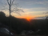 Sunrise from the deck