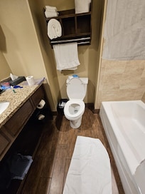 Cockeyed commode