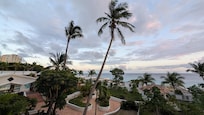 View from the room at the Sapphire Beach Club Resort