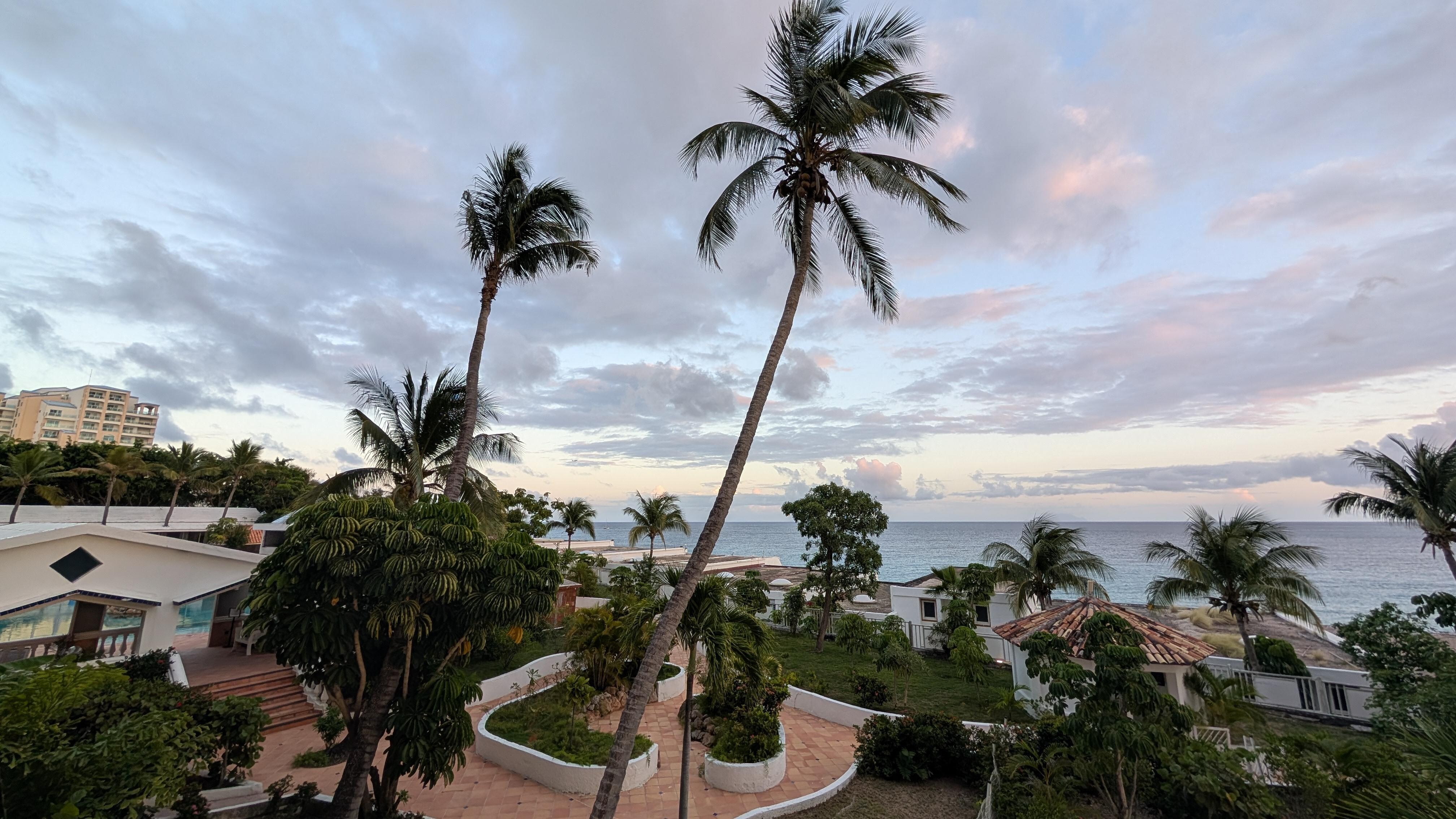 View from the room at the Sapphire Beach Club Resort