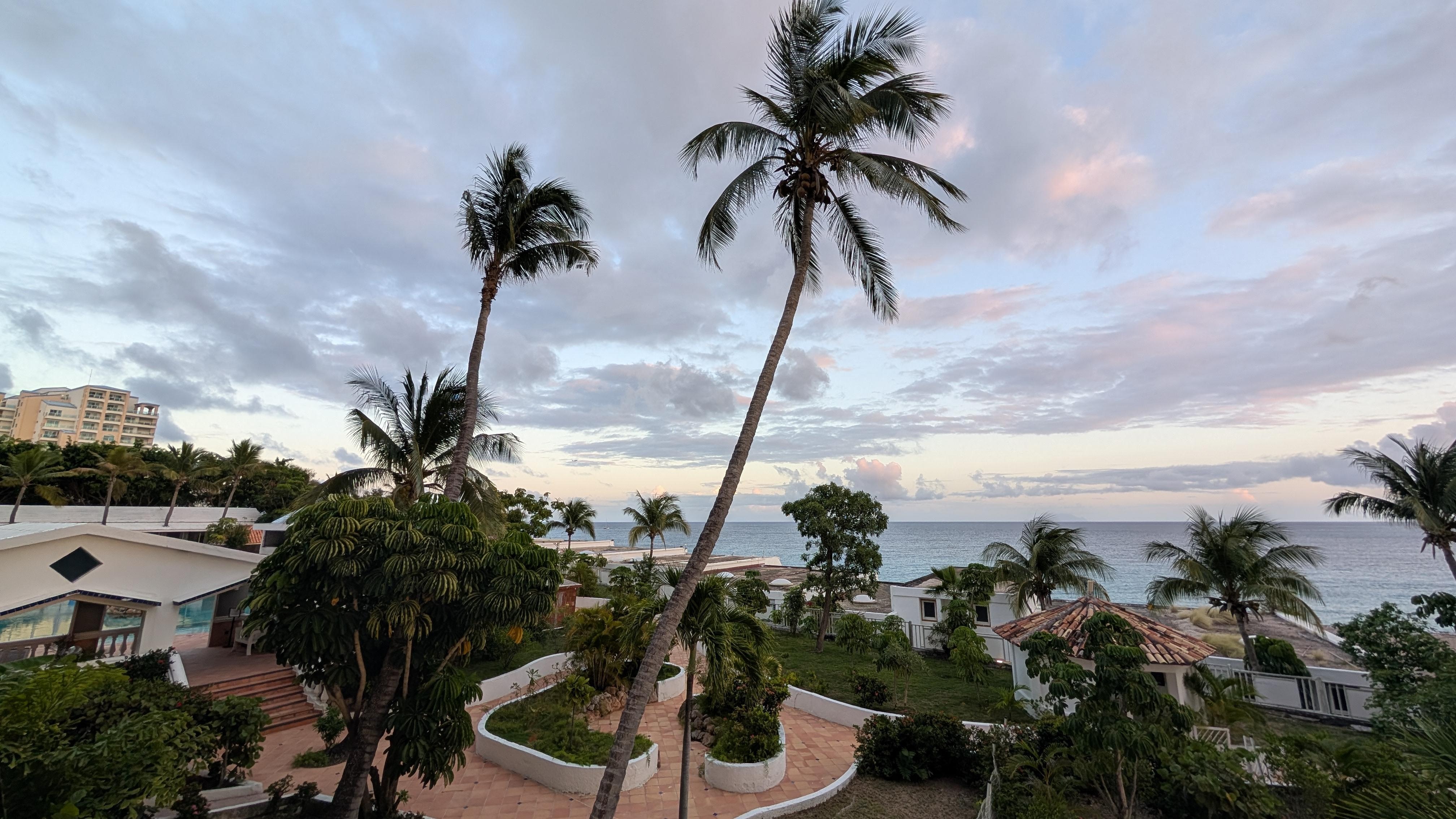 View from the room at the Sapphire Beach Club Resort
