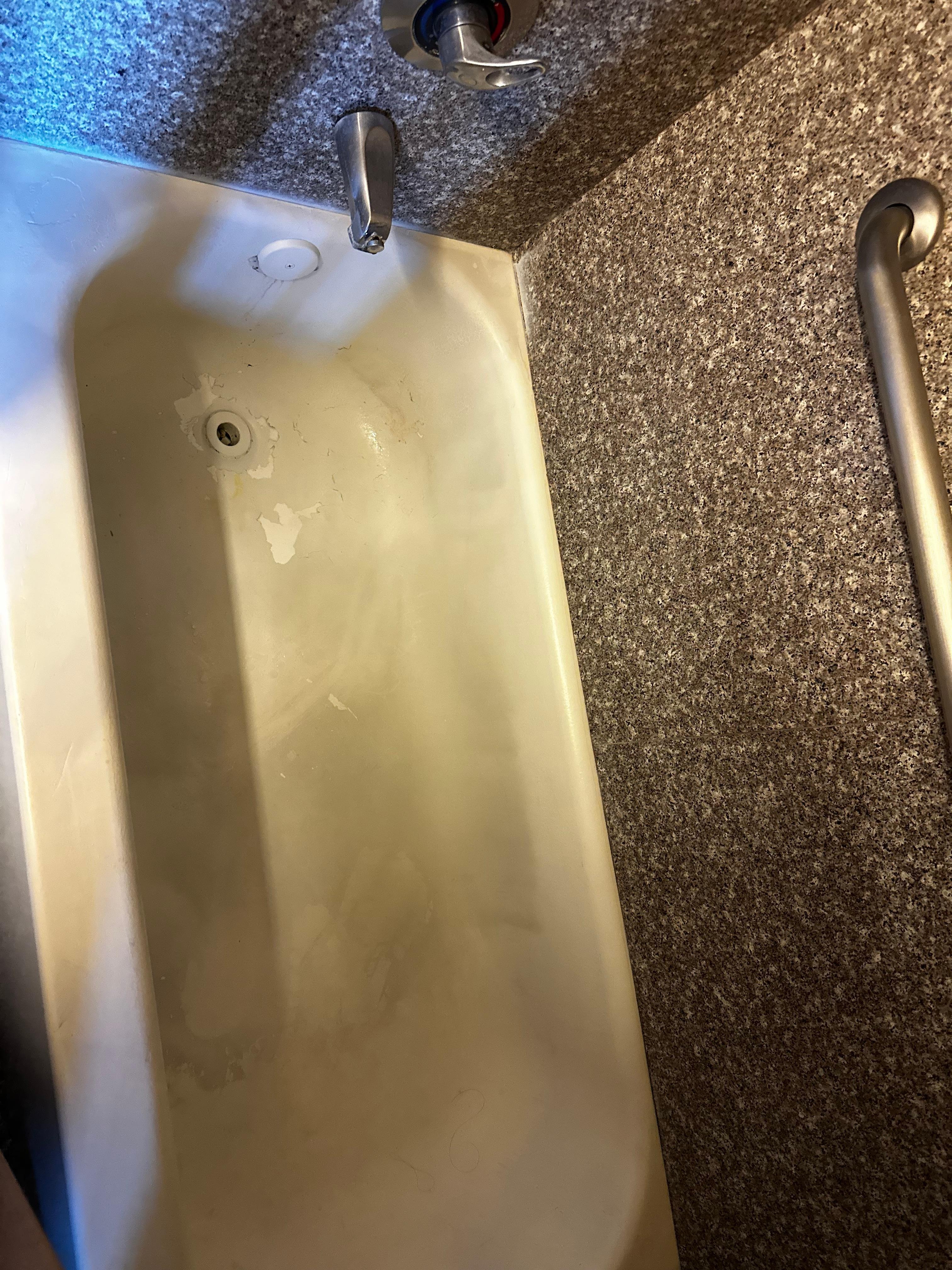 It doesn’t look clean at all.  