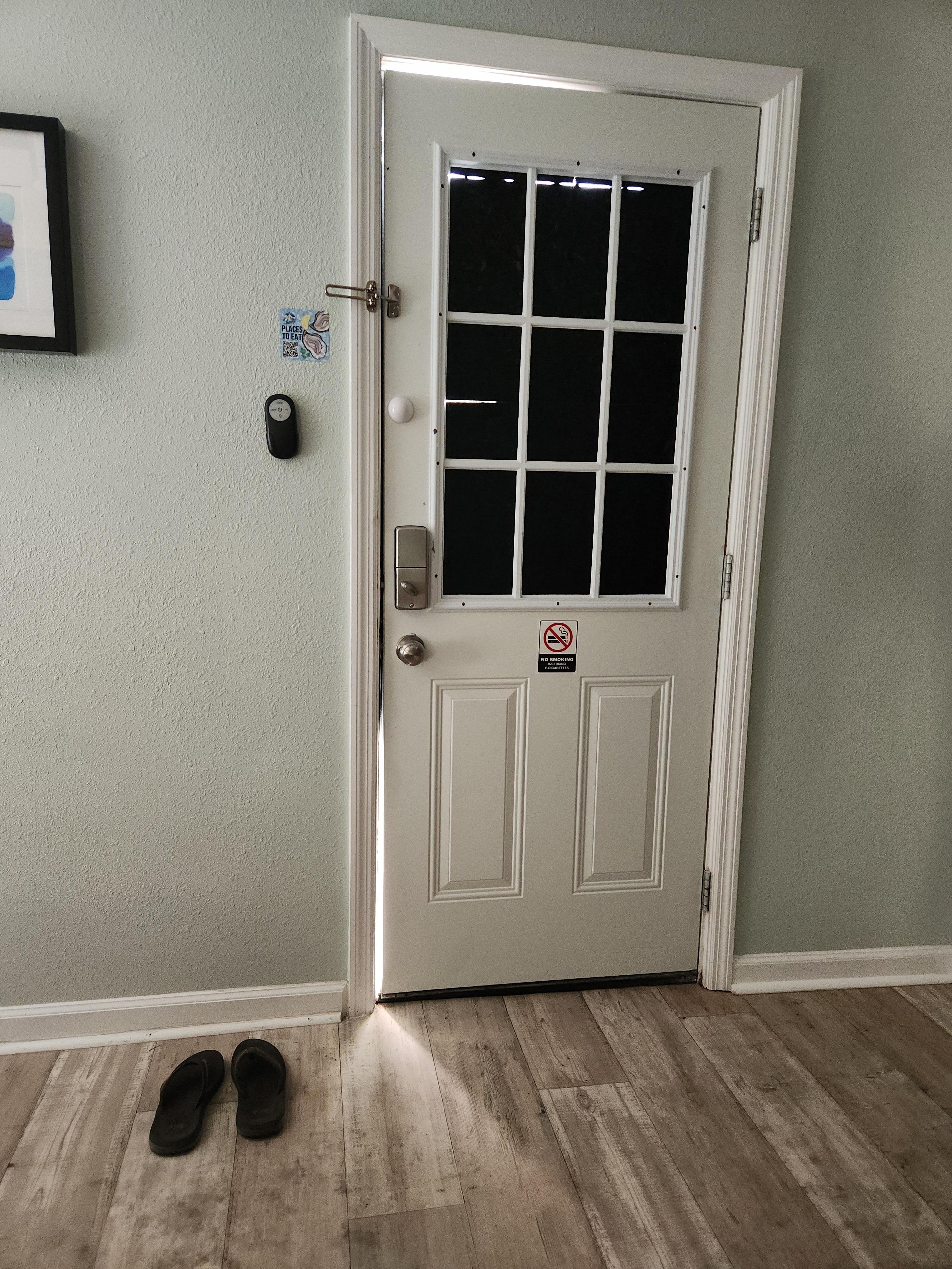 Door is fully closed