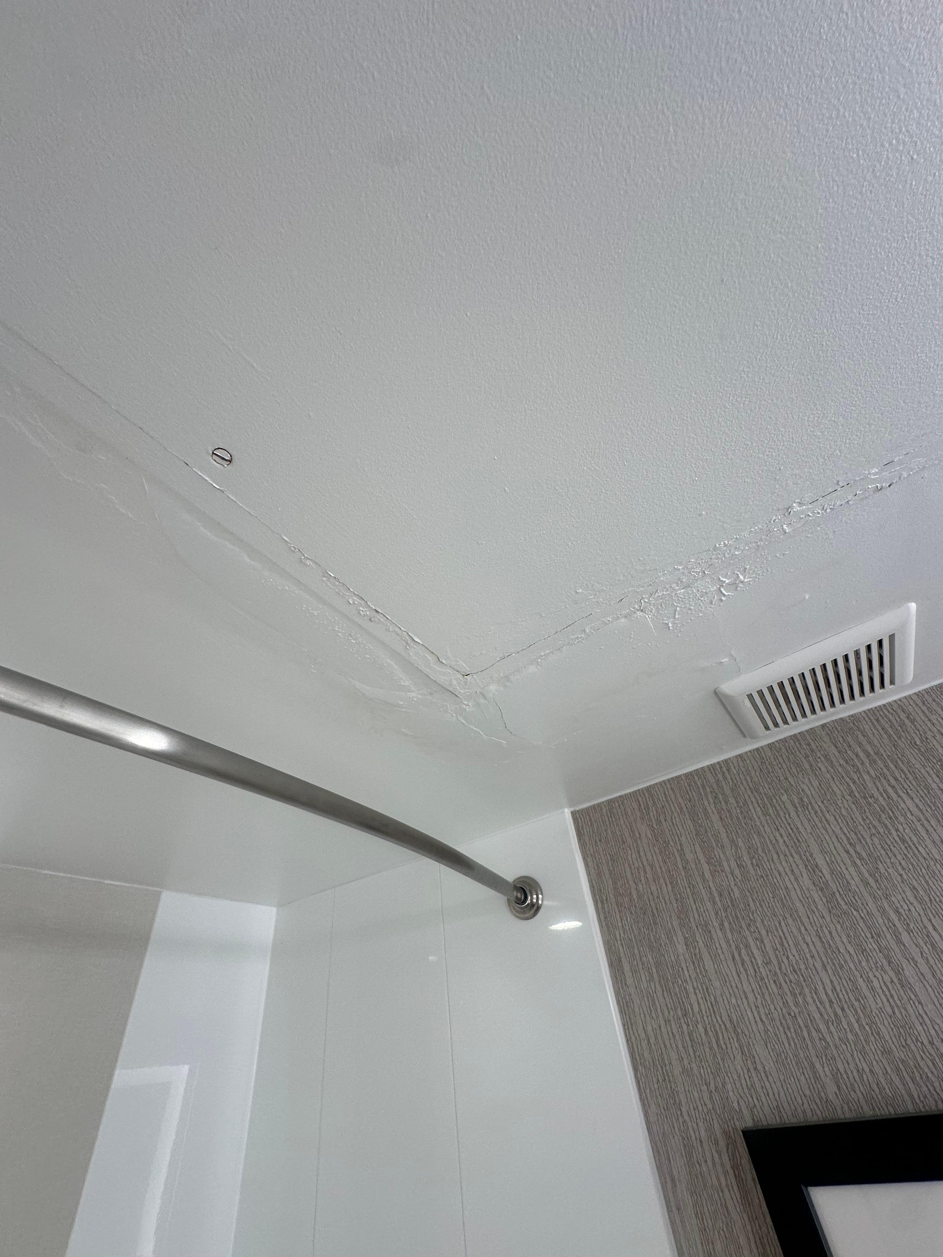 Leaking water from ceiling 