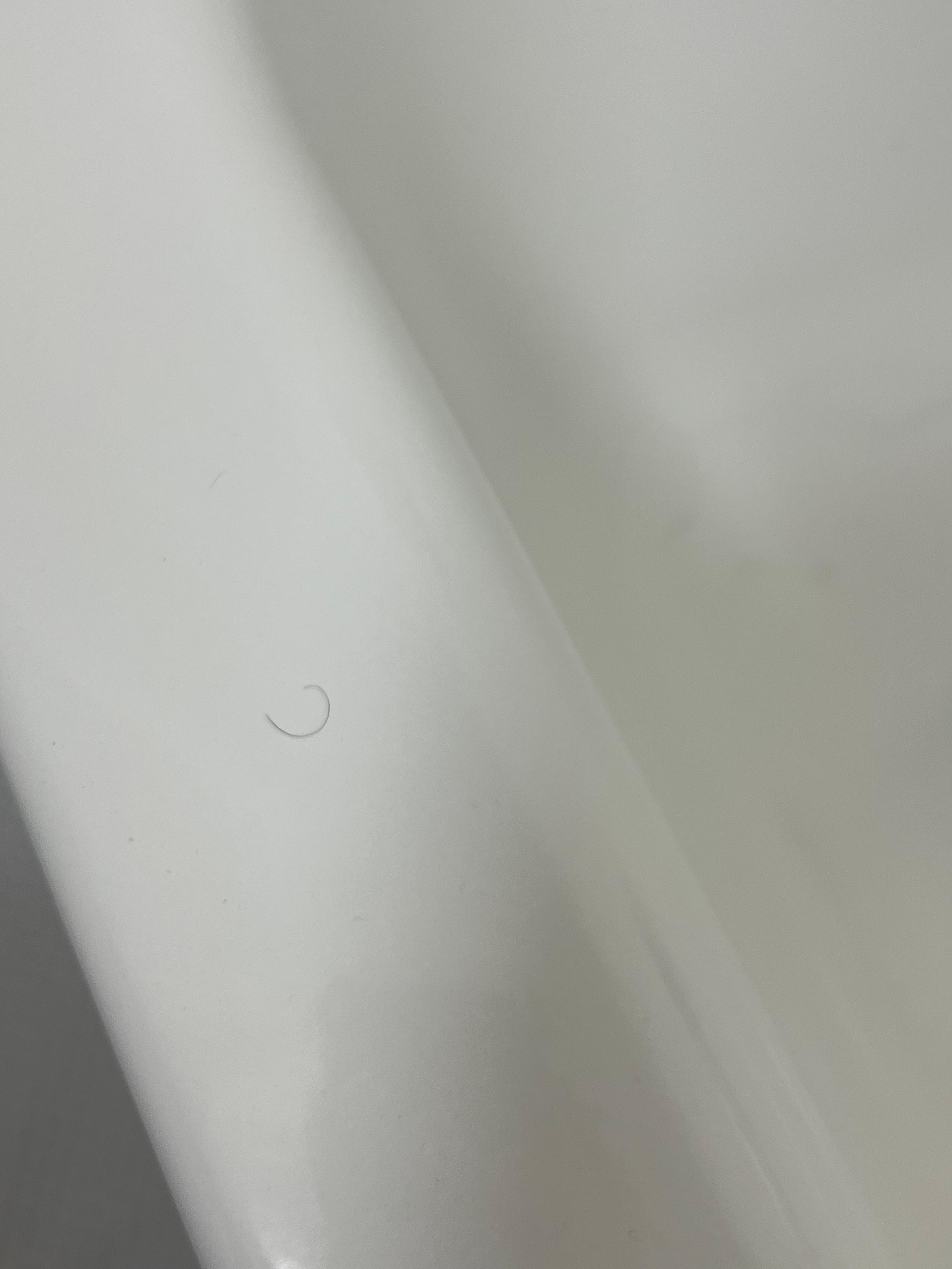 There were more hairs around and in the tub