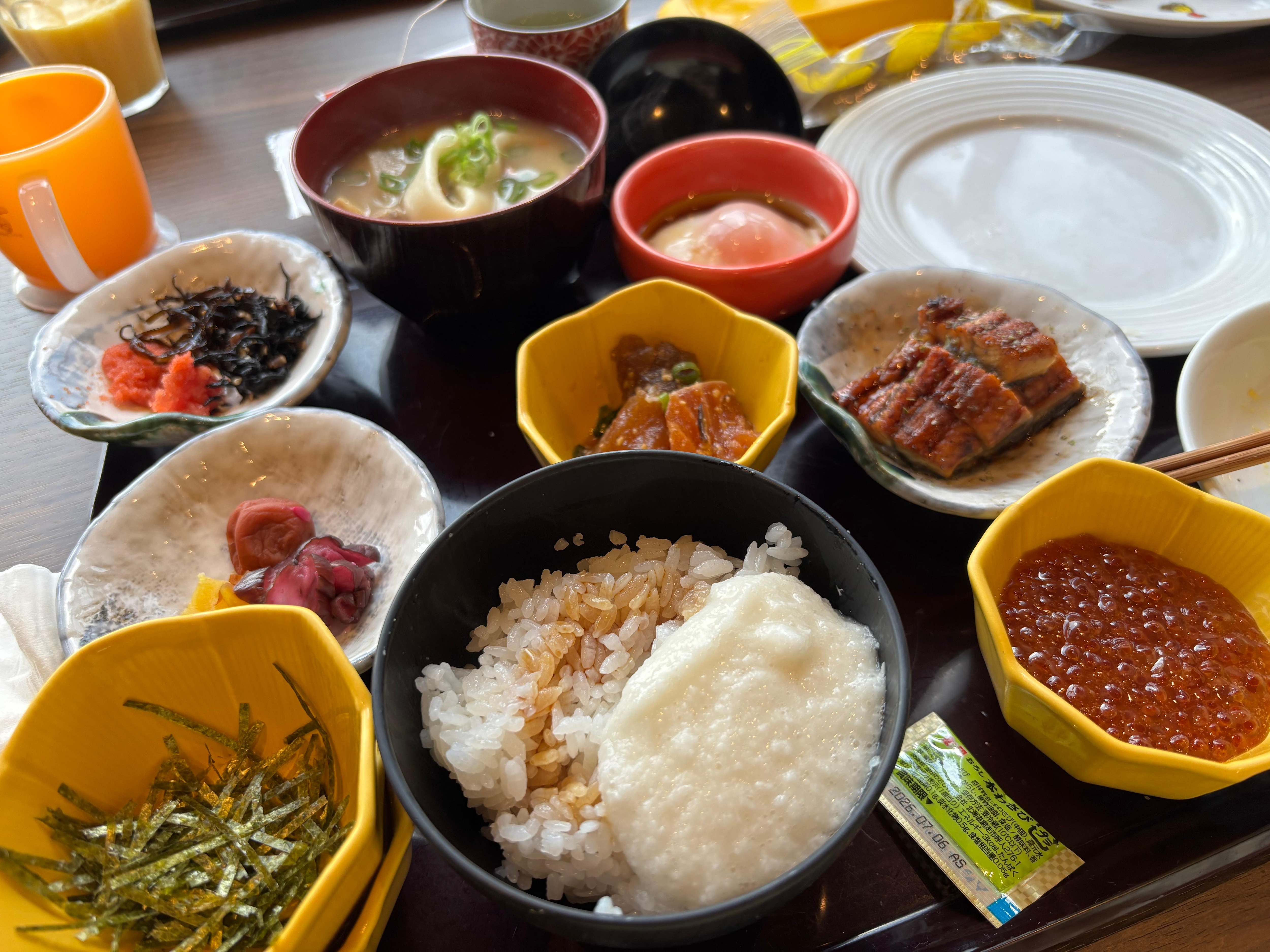 朝からいくら鰻！