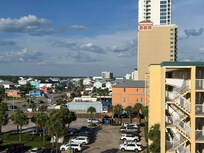 View from condo entrance.