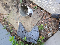 Trash around the house