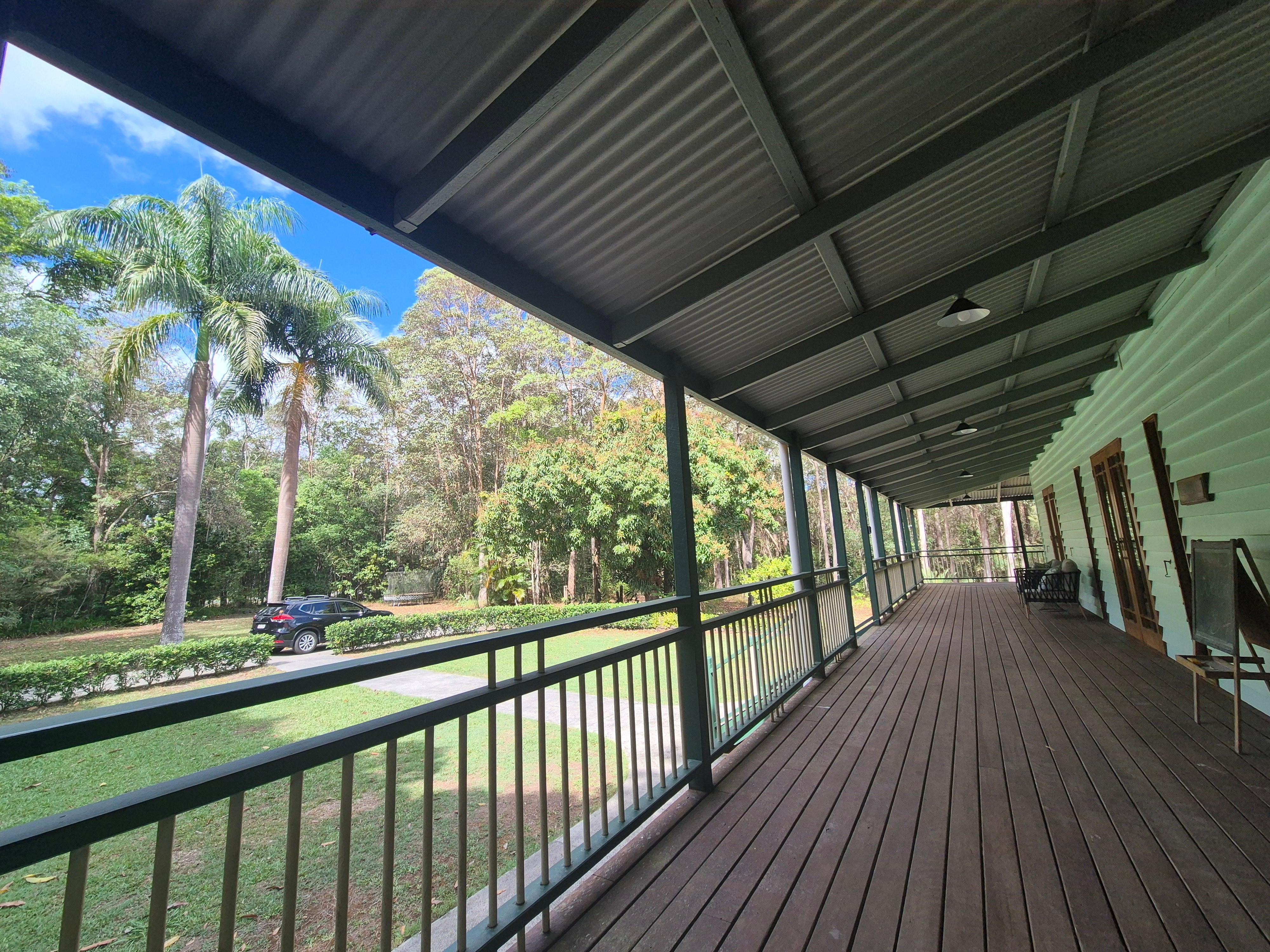 Huge wrap around verandah of dreams