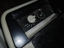Moldy AC unit missing Knob