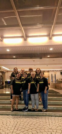 Front steps of City Gardens Mabini