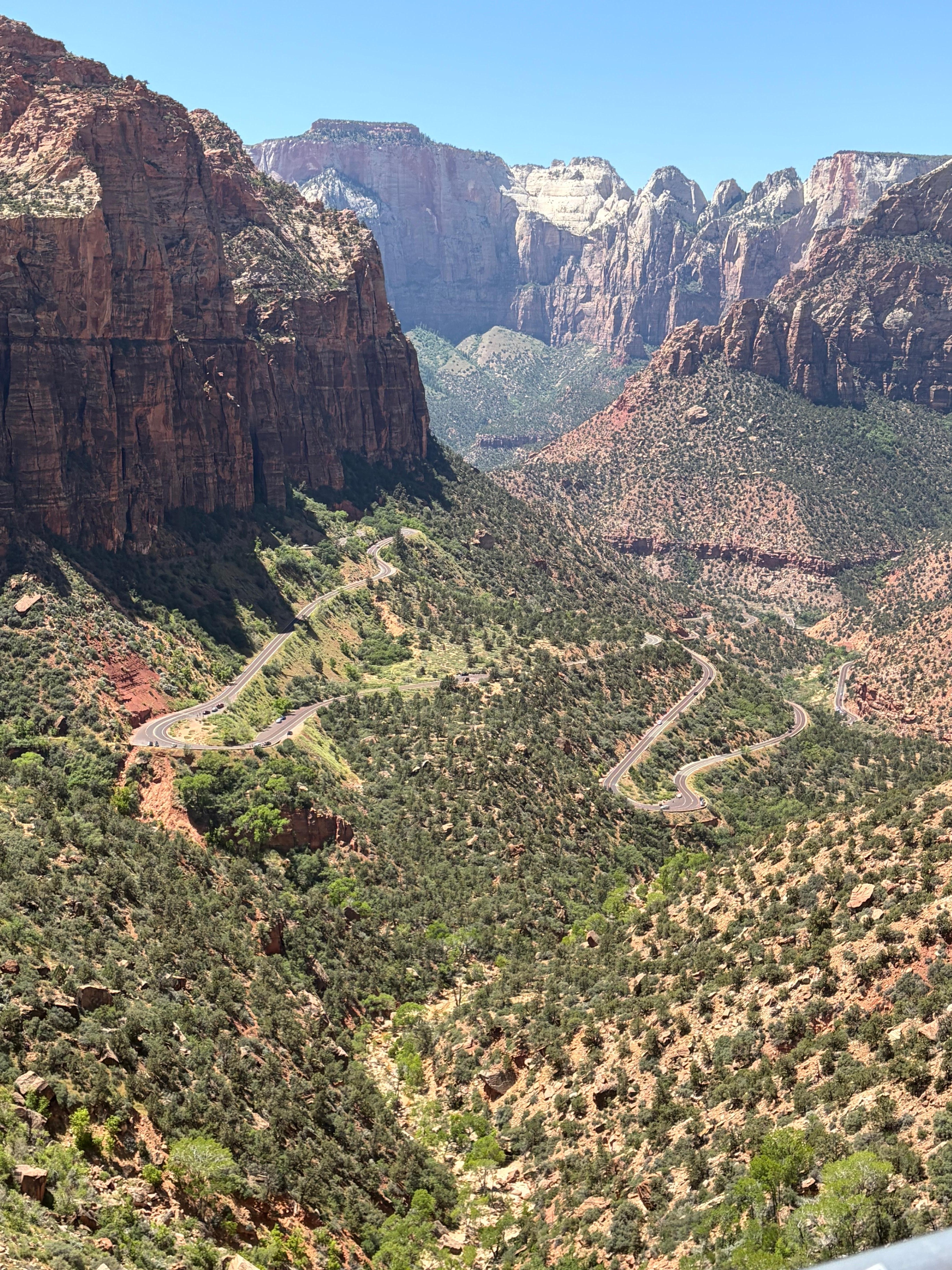 The view from Zion outlook is amazing!!